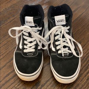 Black High Top Vans